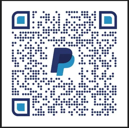 PayPal donation QR code for the Indian Cultural Center
